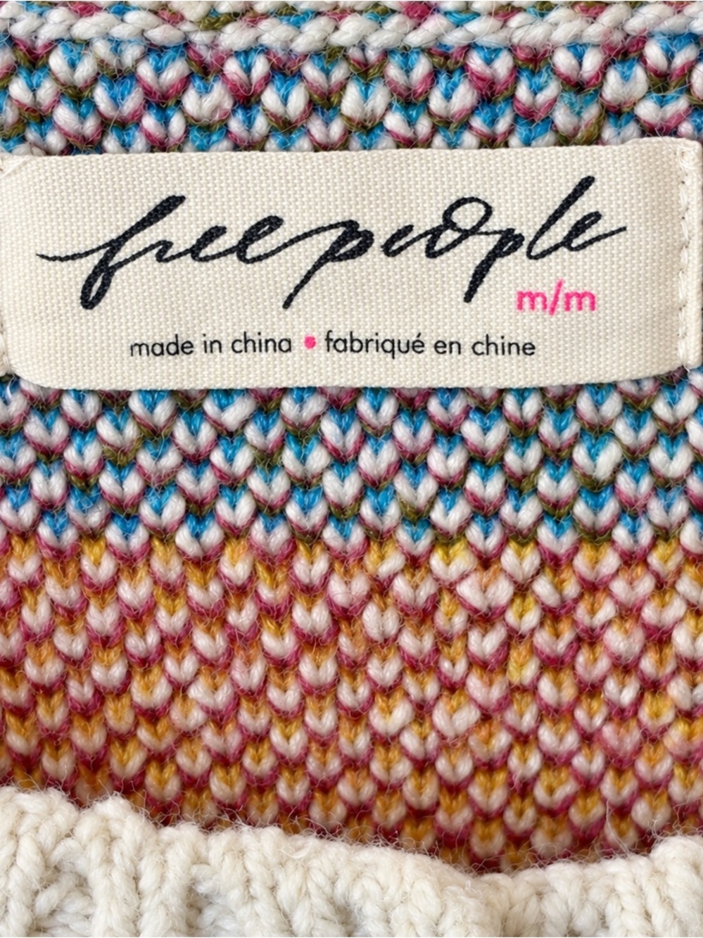 Free People Tulip Whirl Cardigan Size M - Picture 9 of 10